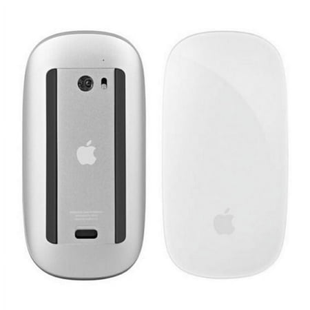 Restored Apple Magic Mouse Bluetooth Wireless Battery Powered MultiTouch Silver MB829LL/A (Refurbished)