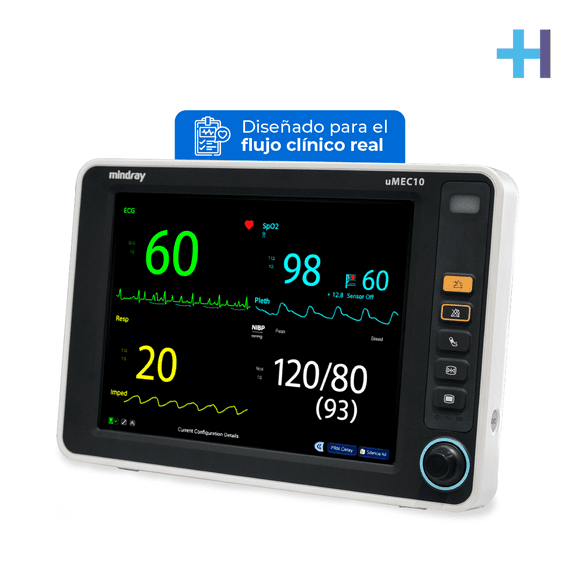 Monitor Multiparámetros de uso Humano UMEC10H - Marca Mindray