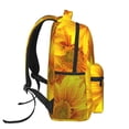 thumbnail image 3 of Balery 3D Sunflowers Mochila Escolar Impresa, Mochila Ligera para Viajes Casual, Mochila Duradera y Cómoda Multifuncional, Mochila para Laptop-One Size, 3 of 5
