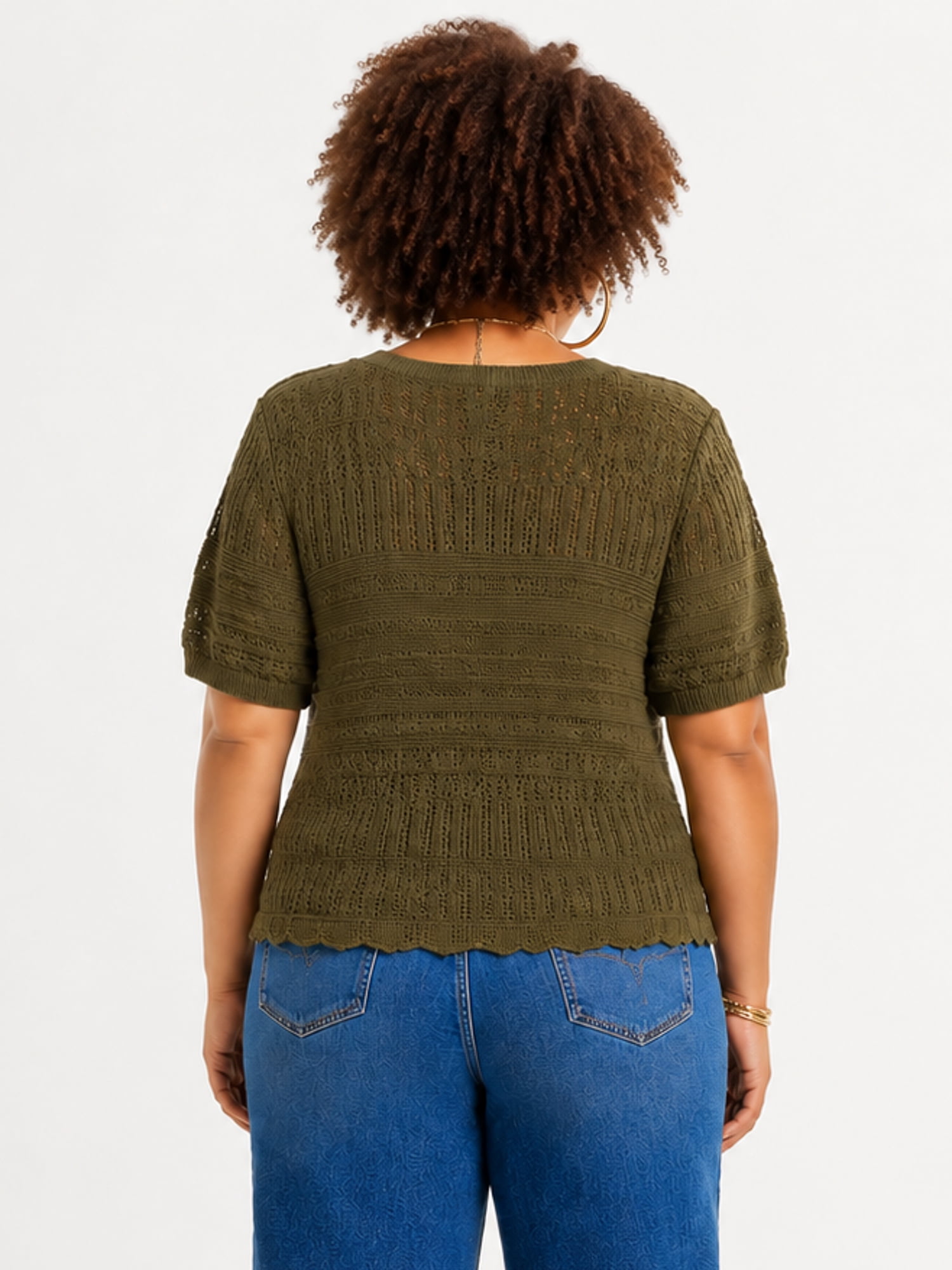 Jessica Simpson Women's Plus Size Seraphina Sweater, Sizes 0X-4X