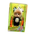 thumbnail image 2 of Lindo saco de dormir para muñecas, accesorio con clip para móvil, adorno, mochila moderna para niños panda negro, 2 of 9