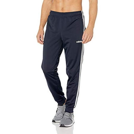 adidas Men?s 57368 Essentials 3-stripes Tricot Track Pants, Legend Ink/White, Large