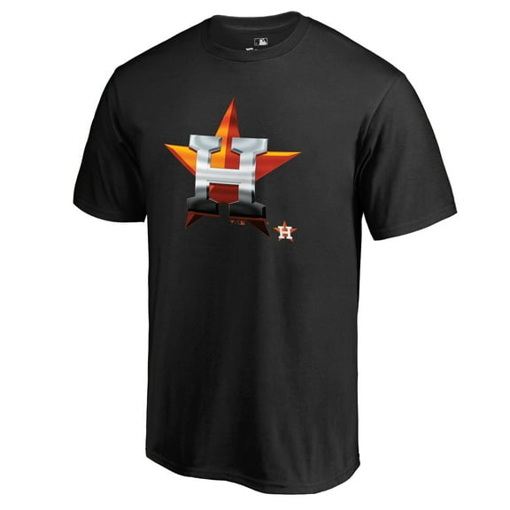 Men's Black Houston Astros Midnight Mascot T-Shirt