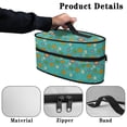 thumbnail image 5 of HELLHERO Cartoon Daisy Heart Travel Steamer Carrier Bag (11.8x6.69x5.5 In) Polyester, Bag Only, 5 of 6