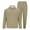 Z1-Khaki, variant on Dovford Men's Tracksuit Set 2 Piece Sweatsuits Casual Men's Athletic Sports Long Sleeve Pullover Jogging Suit Set
