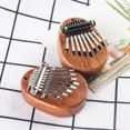 thumbnail image 4 of Leileiiiii 8 Key Mini Kalimba exquisite Finger Thumb Piano Marimba Musical good accessory, 4 of 9