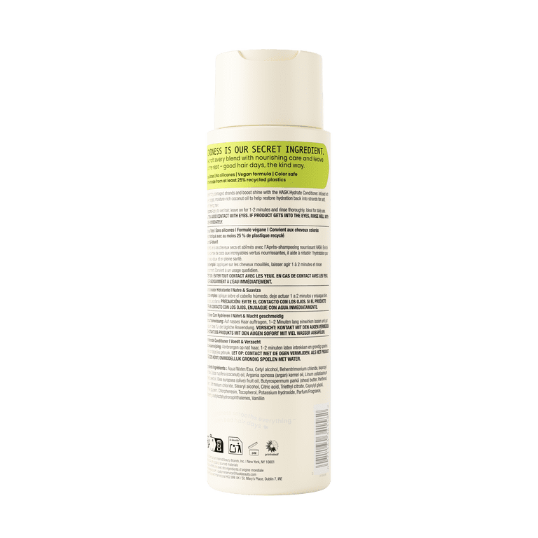 Hask Hydrate + Coconut Oil Conditioner, 16 oz photo 3