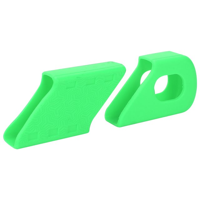 Bike Crank Protector,4PCS Silicone Bike Crank Protection Sleeve Arm Boots Protector Bicycle Accessory