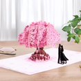 thumbnail image 6 of Anniversary Card, 3D Pop-Up Cherry Blossom Tree Card for Him Her Husband Wife Couple for Wedding, Romantic Birthday, Anniversary, Valentines Day, 6 of 9