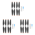 thumbnail image 1 of 2 Pares Accesorios Drones Reemplazo Hélices para PC DJI Mini 3 () Naranja, 1 of 8