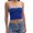 Blue, variant on Sngxgn Women's Camisole Spaghetti Straps Tank Top(Yellow,L)