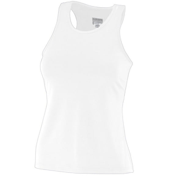 Augusta Sportswear Girls' Solid Racerback Tank Top