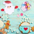 thumbnail image 4 of Boîte de Rangement Portable 4 Pcs Père Noël Mini Bouteille Ronde Boîte de Bonbons de Noël, 4 of 8