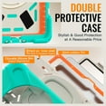 thumbnail image 3 of Funda Protectora para Samsung Galaxy Tab A11 8.7" (2025) y Tab A9 8.7" (2023) - Verde Menta, 3 of 9