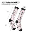thumbnail image 2 of Lsque Cute Dinosaur Pattern Sport Compression Socks for Men & Women 15-20 mmHg Knee High Nurse Pregnant Running Medical and Travel Athletic, 2 of 6