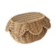 thumbnail image 5 of Cesta de pan tejida, cesta para almacenar alimentos, cesta multifuncional con tapa S, 5 of 9