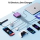 thumbnail image 4 of Estación de carga MGRNPONY 320 W USB-C y USB-A de 10 puertos morada, 4 of 6