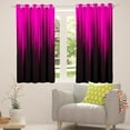 thumbnail image 5 of Pink Black 30%-50% Blackout Curtains Abstract Gradient Stripes Curtains & Drapes,Vintage Ombre Art Striped Lines Geometric Window Curtains,Stripe Modern Curtains 52"Wx63"L, 5 of 5