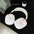 thumbnail image 4 of Cute Cartoon Beautiful Stars pattern design Case for AirPods Max Headphones,Soft TPU Skin Anti-Scratch for Women Girls,Cover for AirPods Max (White), 4 of 17