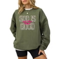 thumbnail image 5 of Camo God Is Good All The Time Sweatshirt for Women - Christian Faith Pullover Army Green Sweatshirt Adult Small, 5 of 7