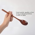 thumbnail image 2 of Juego de 2 cucharas y palillos de madera de teca, cucharas antiadherentes, cucharas para sopa y cucharaditas para utensilios de cocina, 2 of 8