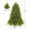 thumbnail image 4 of Costway 7.5ft Pre-lit PVC Christmas Fir Tree 8 Flash Mode, 4 of 11