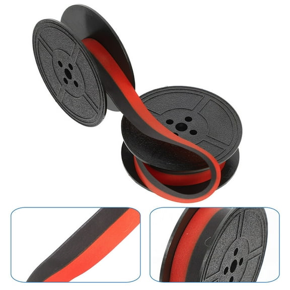 WRISTBIQUE 2Sets Calculator Ribbon Replacement Nylon Ink for Clear Printing