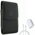 thumbnail image 1 of Holster Leather Case Belt Clip with 6ft USB-C Cable PD Type-C 18W Fast Home Charger for Samsung Galaxy S8 Plus S22 Ultra S21 Ultra XCover Pro S20 Ultra Plus Fan Edition S10 5G Note 9 8 20, 1 of 11