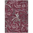 thumbnail image 2 of Addison Rugs Chantille Indoor/Outdoor Transitional Swirls Garnet Washable Rectangle Rug, 5' x 7'6", 2 of 6