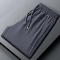thumbnail image 4 of Men Unisex Stretch Quick Drying Pants - Elastic Waist Drawstring, Casual Fit, Lightweight Nylon Spandex Fabric, Machine Washable - Sizes L-XXXXXL, 4 of 4
