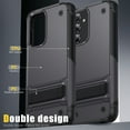 thumbnail image 6 of Dteck Case for Samsung Galaxy A14 5G,Military Grade Shockproof Rubber Armor Case Hybrid Hard PC Buit-in Kickstand Back Cover,Gray, 6 of 7