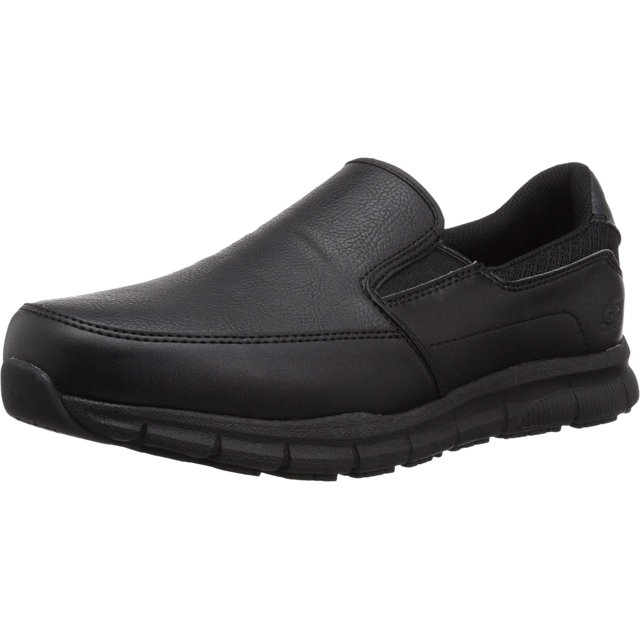 Zapato Skechers Nampa-Groton Food Service para hombre, color negro 10.5