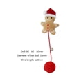 thumbnail image 3 of 3uds. Pet Fur Ball Bell Doll Burlas Juguetes con Catnip Christmas Cat Peluches (Muñeca), 3 of 3
