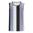 thumbnail image 4 of Color Su Propio Pijamas, el Tiempo Libre de los Hombres Fitness Home Wear Fashion Streak Printing T-Shirt Deportes, 4 of 4