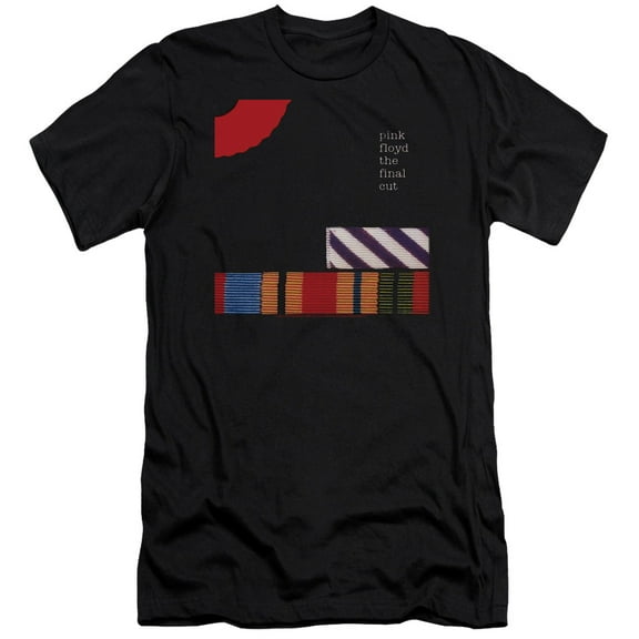 Pink Floyd The Final Cut Adult 30/1 T-Shirt Black
