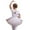 White 1, variant on XBASW Toddler Kids Leotards Gymnastics for Girls Toddler Dance Tutu Dress with Bow Back Long/Short Sleeve Tutu Skirt Practice Clothing 3-11Y