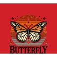 thumbnail image 4 of Butterfly Youth Red Crew Neck Short Sleeve Tee-XL, 4 of 4