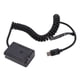 thumbnail image 3 of Batería Ficticia FW50, Cable Avanzado de 35-90 cm Tipo C 9V /12V Batería Ficticia Decodificada Más Recente STACTO PARA A6000 A6500 A9 A7 PARA CÁMARA DIGITAL, 3 of 7