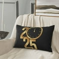 thumbnail image 5 of Naloa 2025 Happy New Year Pillowcase, Throw Pillowcase, Wrinkle-Free, Stain-Resistant with Hidden Zipper for Bedroom Sofa-16"x24", 5 of 6
