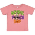 thumbnail image 3 of Inktastic April Fools Day with Funny Face Replacing O Boys or Girls Baby T-Shirt, 3 of 5