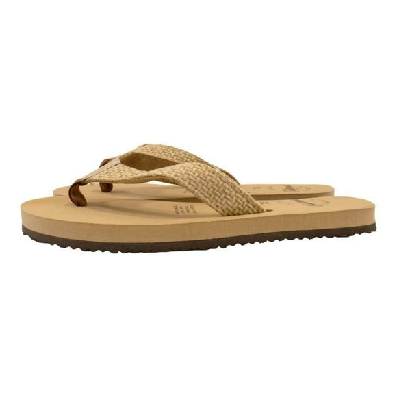 Sandalias California Sandals para Dama Talla 26 Diseño Liso Beige