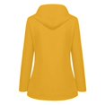 thumbnail image 2 of Spring Military Full-Zip Removable Hooded Cotton Mid-Long Parka Jacket Coat for Women, 2 of 4
