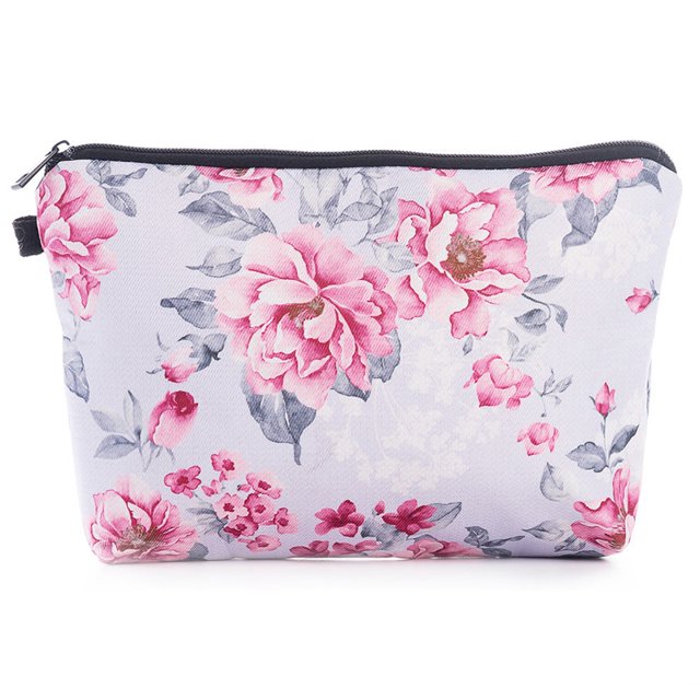 Makeup Pouch Printed Fashion Small Toiletry Bag Cosmetic Storage Bag for Women
