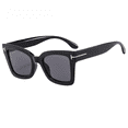 thumbnail image 2 of Gafas de sol decorativas con letras en T para hombres y mujeres Gafas de sol de todo fósforo con fijación facial, 2 of 5