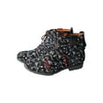 thumbnail image 3 of TMA EYES Hand-Stitched Floral-Print Leather Women's Boots, 3 of 6