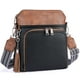 thumbnail image 1 of Bolso bandolera Roulens ligero de piel mediana para mujer, 1 of 7