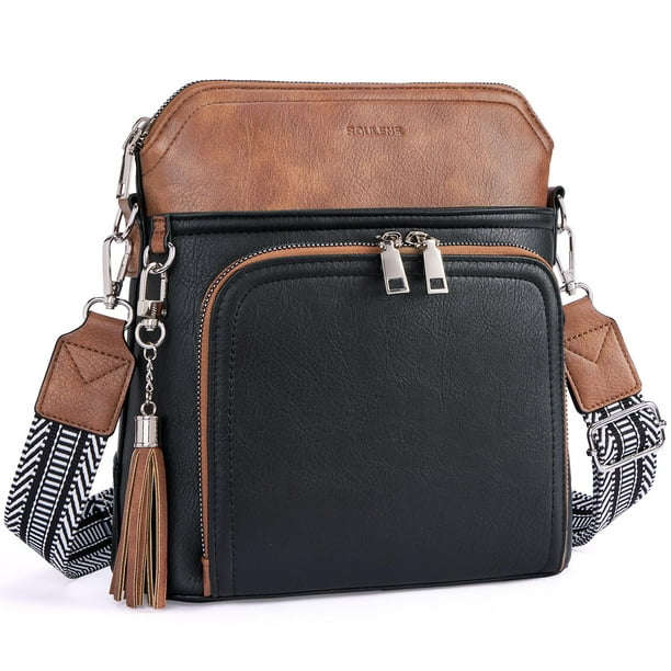 Bolso bandolera Roulens ligero de piel mediana para mujer