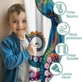 thumbnail image 3 of Blackout Kids Curtains,Colorful Octopus Reading Book Childrens Insulated Curtains Set Of 2,Bedroom Essentials,Toddler Room Decor 42x54in(106x137cm), 3 of 4