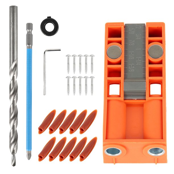 Wilklkey 25pcs Woodworking Tool Set Woodworking R3 Hole 