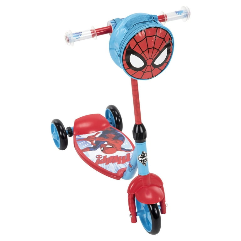 Patinete 3 ruedas Spidy Spiderman Marvel Mondo - Tienda online